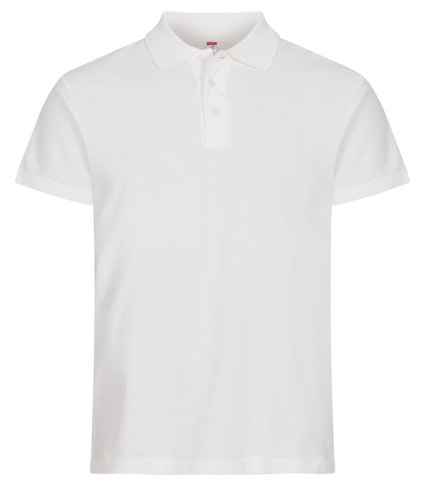 Nouveau Basic Polo -028230 polo homme : minimum 5 pièces Clique Blanc cassé XS 