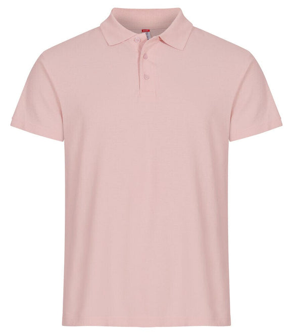 Nouveau Basic Polo -028230 polo homme : minimum 5 pièces Clique Rose pale XS 
