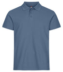 Nouveau Basic Polo -028230 polo homme : minimum 5 pièces Clique Bleu acier XS 