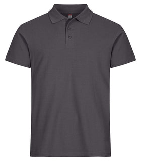 Nouveau Basic Polo -028230 polo homme : minimum 5 pièces Clique Gris métal XS 