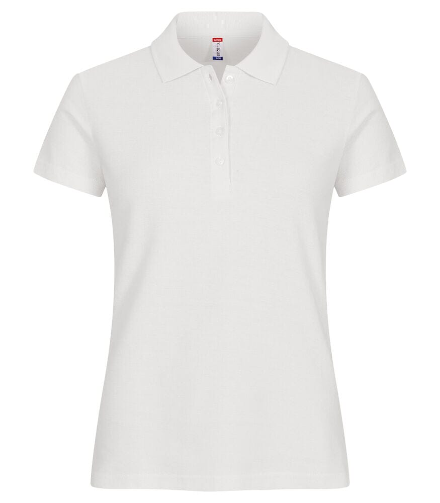 Nouveau basic Polo - 028231 Polo femme :minimum 5 pièces Clique Blanc cassé XS 