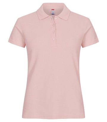 Nouveau basic Polo - 028231 Polo femme :minimum 5 pièces Clique Rose pale XS 