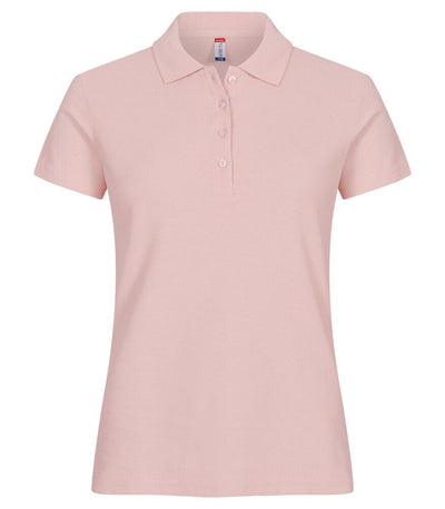Nouveau basic Polo - 028231 Polo femme :minimum 5 pièces Clique Rose pale XS 