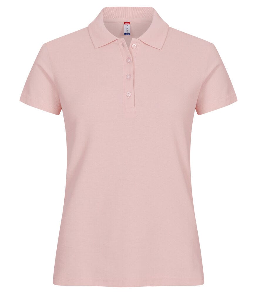 Nouveau basic Polo - 028231 Polo femme :minimum 5 pièces Clique Rose pale XS 