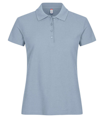 Nouveau basic Polo - 028231 Polo femme :minimum 5 pièces Clique Bleu grisé XS 