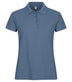 Nouveau basic Polo - 028231 Polo femme :minimum 5 pièces Clique Bleu acier XS 