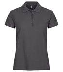 Nouveau basic Polo - 028231 Polo femme :minimum 5 pièces Clique Gris acier XS 