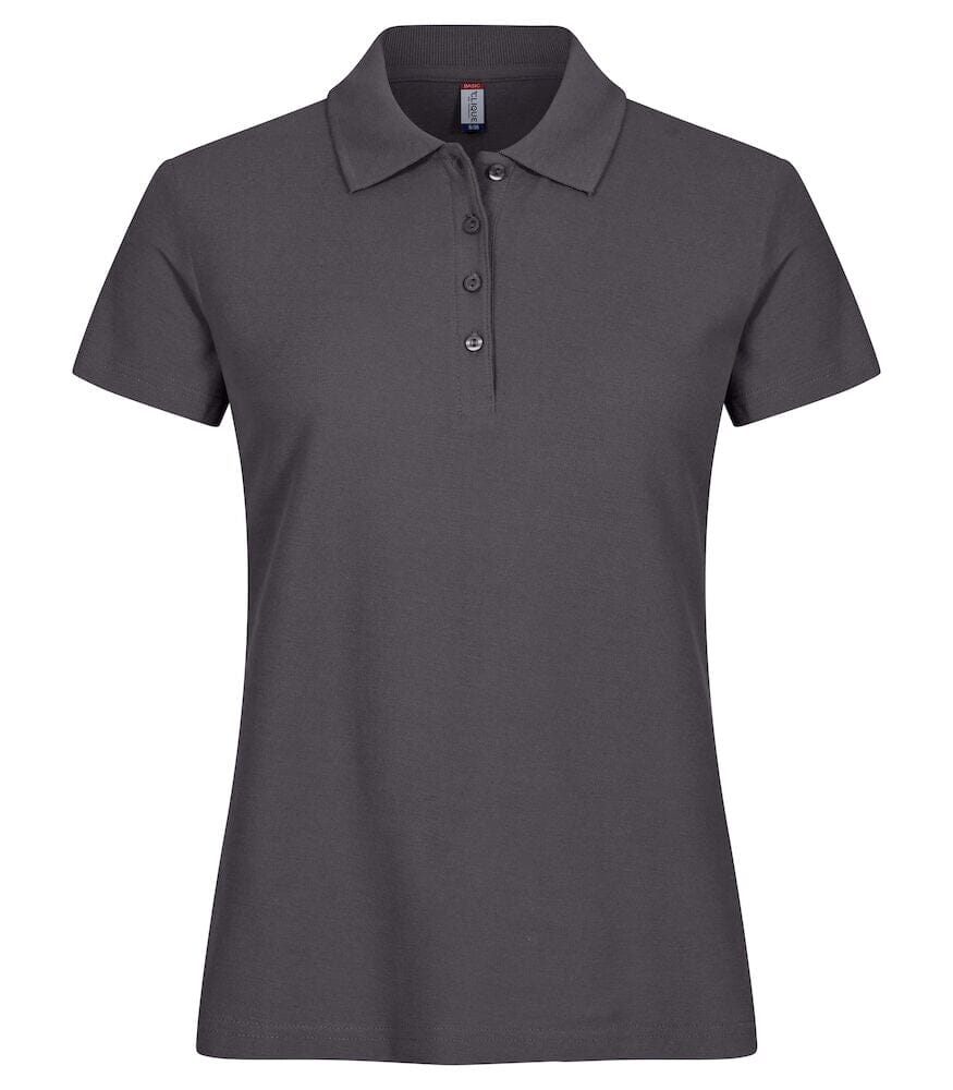 Nouveau basic Polo - 028231 Polo femme :minimum 5 pièces Clique Gris acier XS 