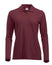 Classic Lincoln manche longues- 028247 Polo femme:minimum 5 pièces Clique Bordeaux XS 
