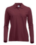 Classic Lincoln manche longues- 028247 Polo femme:minimum 5 pièces Clique Bordeaux XS 