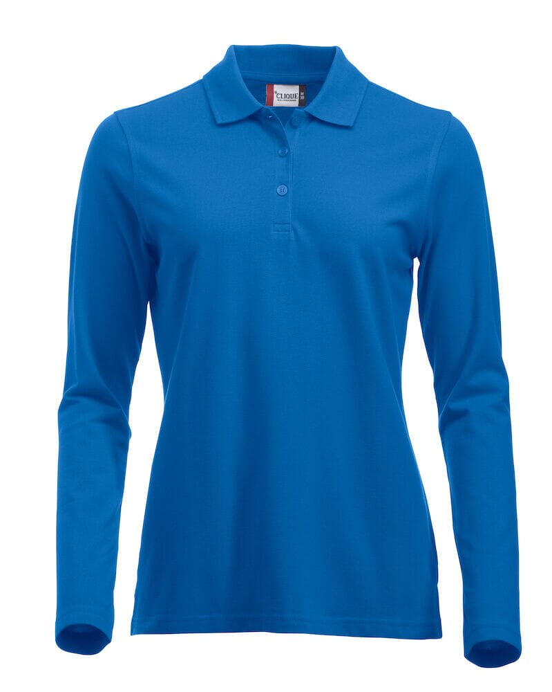 Classic Lincoln manche longues- 028247 Polo femme:minimum 5 pièces Clique Bleu Royal XS 