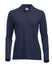 Classic Lincoln manche longues- 028247 Polo femme:minimum 5 pièces Clique Bleu Marine XS 