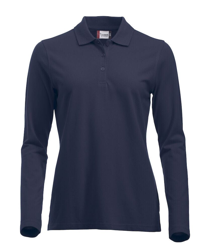 Classic Lincoln manche longues- 028247 Polo femme:minimum 5 pièces Clique Bleu Marine XS 