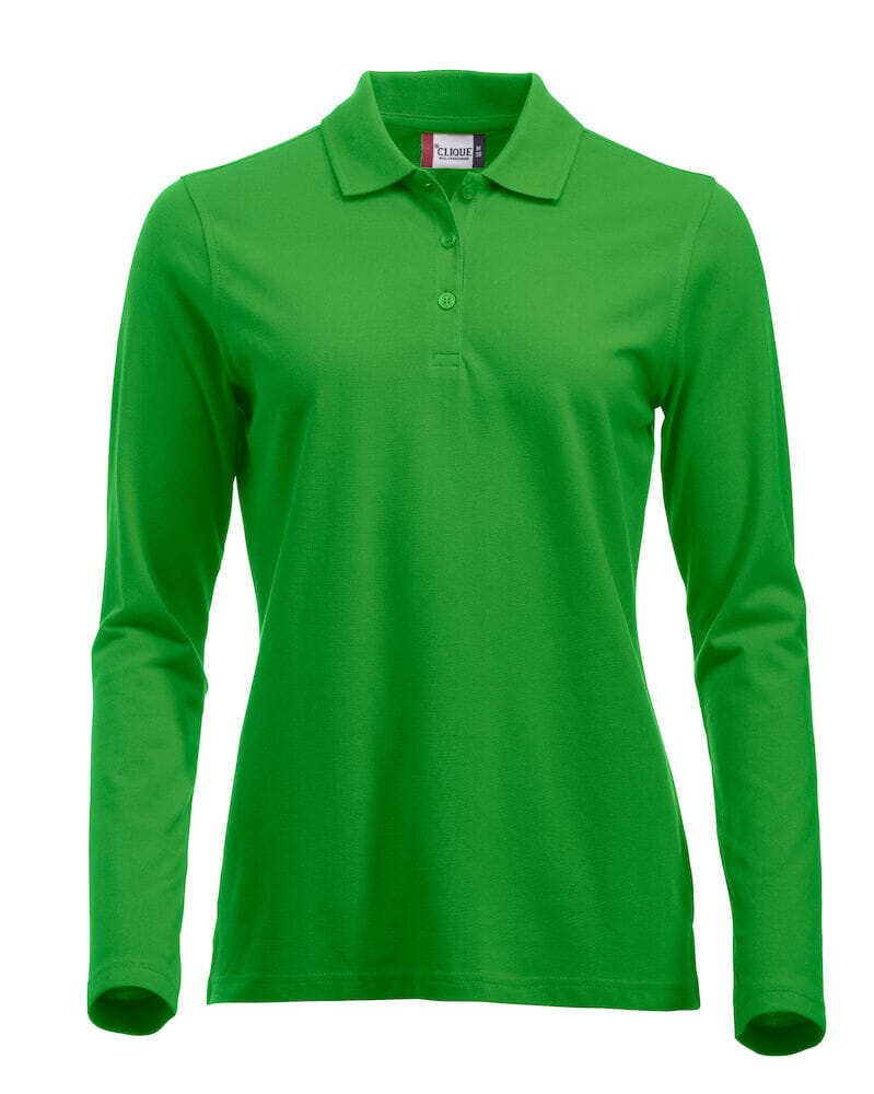 Classic Lincoln manche longues- 028247 Polo femme:minimum 5 pièces Clique Vert pomme XS 