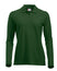 Classic Lincoln manche longues- 028247 Polo femme:minimum 5 pièces Clique Vert bouteille XS 