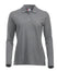 Classic Lincoln manche longues- 028247 Polo femme:minimum 5 pièces Clique Gris clair XS 