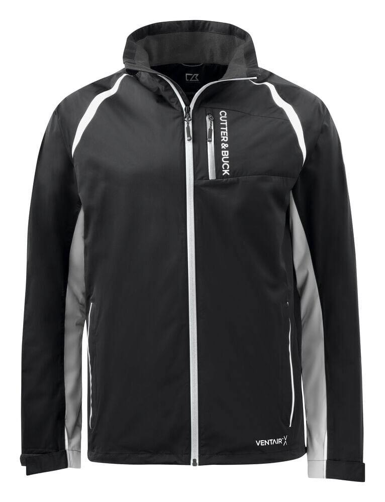 North Shore veste de pluie☔️- 351438 Veste homme : minimum 5 pièces Cutter & buck Noir S 