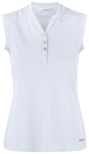 Polo sleeveless dames Polo femme :minimum 5 pièces Cutter & buck Blanc S 