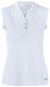 Polo sleeveless dames Polo femme :minimum 5 pièces Cutter & buck Blanc S 