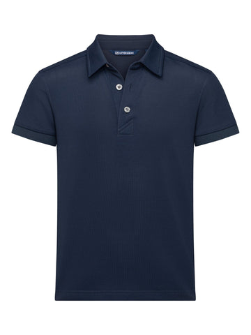 Polo eco virtue solid Junior -354415 Polo femme :minimum 5 pièces Cutter & buck Marine 122/128 