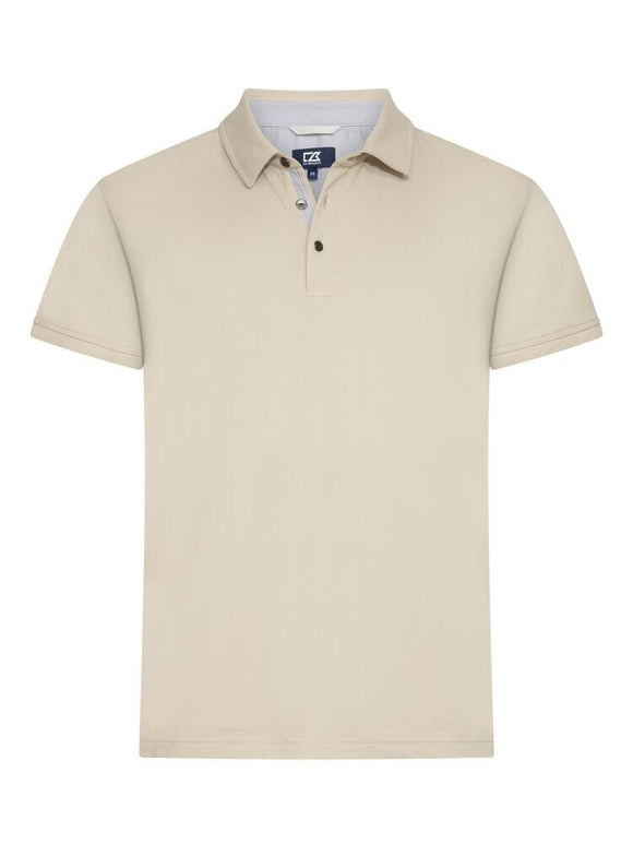 Polo advantage premium -354420 Polo homme:minimum 5 pièces Cutter & buck Beige S 