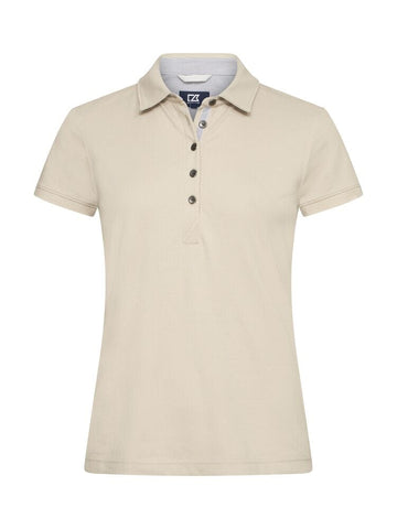 polo avantage premium -354421 Polo femme :minimum 5 pièces Cutter & buck Beige XS 