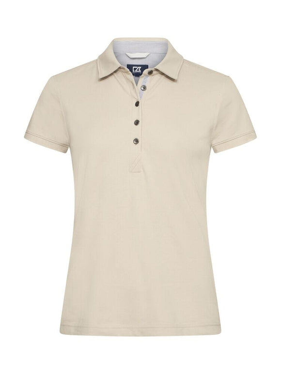 polo avantage premium -354421 Polo femme :minimum 5 pièces Cutter & buck Beige XS 
