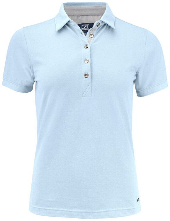 polo avantage premium -354421 Polo femme :minimum 5 pièces Cutter & buck Bleu clair XS 