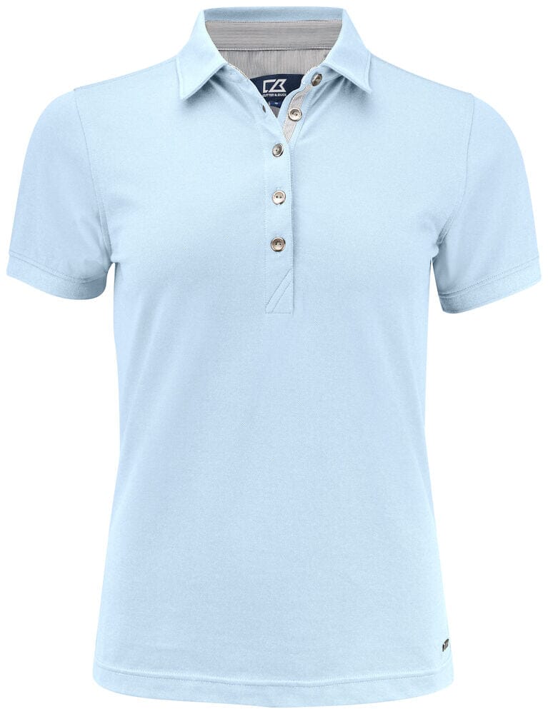 polo avantage premium -354421 Polo femme :minimum 5 pièces Cutter & buck Bleu clair XS 