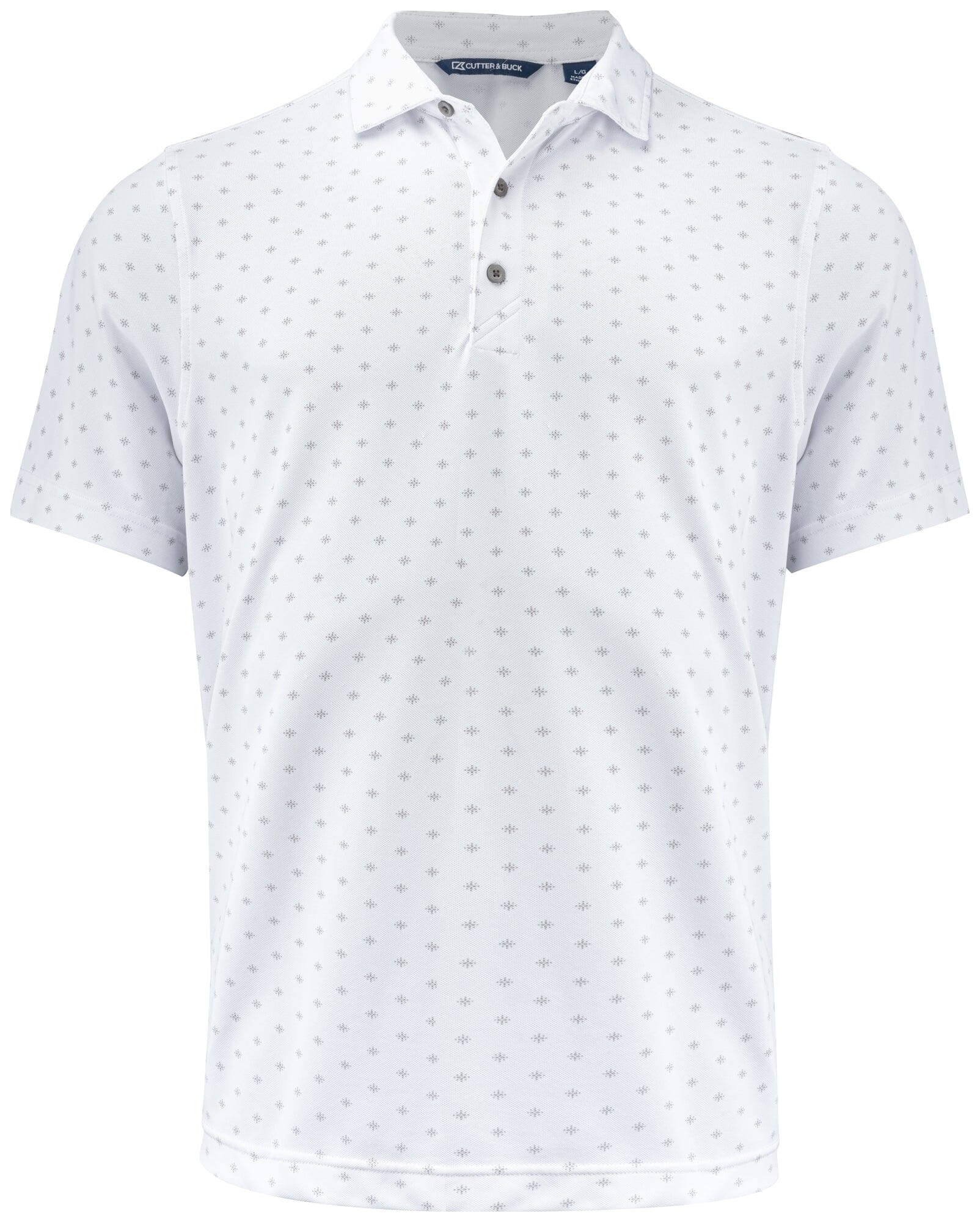 Polo virtue printed -354432 polo homme : minimum 5 pièces Cutter & buck Blanc S 