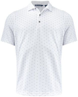 Polo virtue printed -354432 polo homme : minimum 5 pièces Cutter & buck Blanc S 