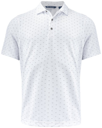 Polo virtue printed -354432 polo homme : minimum 5 pièces Cutter & buck Blanc S 