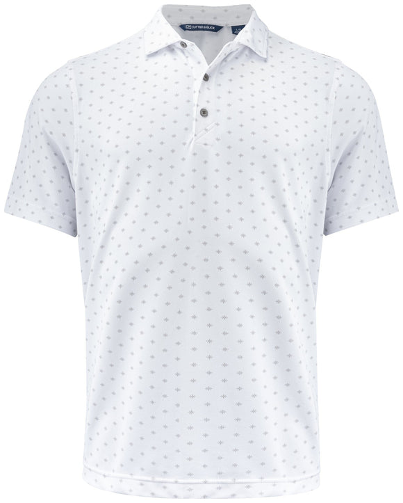 Polo virtue printed -354432 polo homme : minimum 5 pièces Cutter & buck Blanc S 