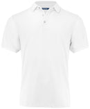 Polo eco virtue solid -354434 polo homme : minimum 5 pièces Cutter & buck Blanc S 