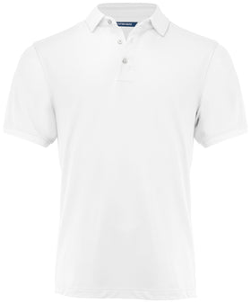 Polo eco virtue solid -354434 polo homme : minimum 5 pièces Cutter & buck Blanc S 