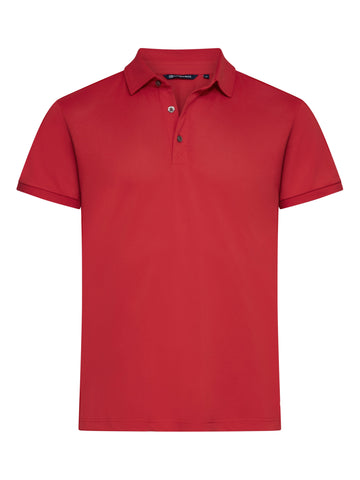 Polo eco virtue solid -354434 polo homme : minimum 5 pièces Cutter & buck Rouge S 