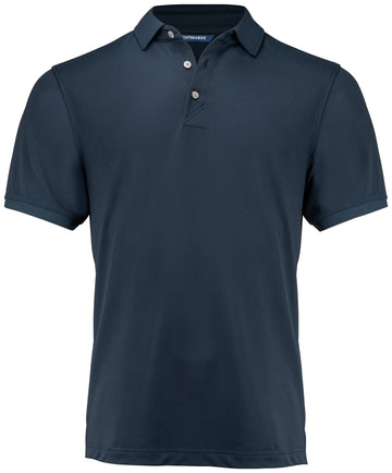 Polo eco virtue solid -354434 polo homme : minimum 5 pièces Cutter & buck Marine S 