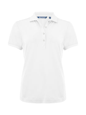 Polo eco virtue solid dame -354435 Polo femme :minimum 5 pièces Cutter & buck Blanc XS 