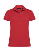 Polo eco virtue solid dame -354435 Polo femme :minimum 5 pièces Cutter & buck Rouge XS 