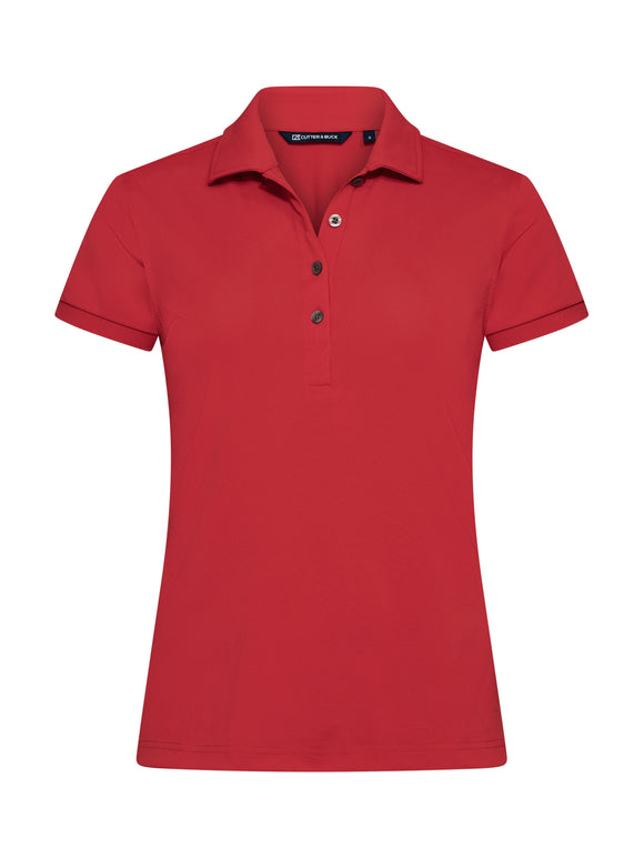 Polo eco virtue solid dame -354435 Polo femme :minimum 5 pièces Cutter & buck Rouge XS 