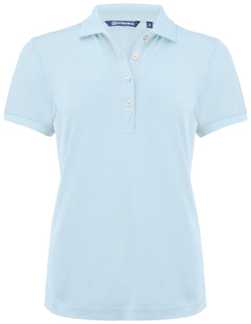 Polo eco virtue solid dame -354435 Polo femme :minimum 5 pièces Cutter & buck Sky XS 