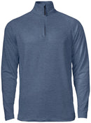 Coos bay half zip- 358400 Pull homme:minimum 5 pièces Cutter & buck Bleu melange S 