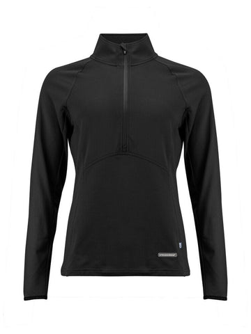 1/4 zip adapt - 358425 pull 1/4 zips: minimum 5 pièces Cutter & buck Noir S 