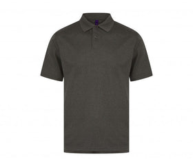 Polo coolplus- H475 polo homme: minimum 5 pièces Henbury heather Charcoal S 
