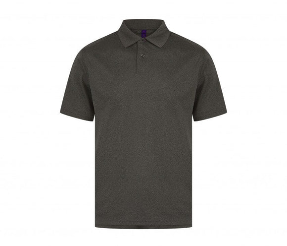 Polo coolplus- H475 polo homme: minimum 5 pièces Henbury heather Charcoal S 