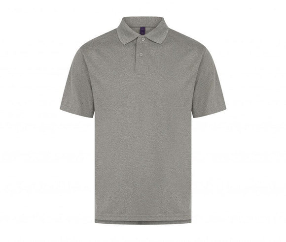 Polo coolplus- H475 polo homme: minimum 5 pièces Henbury Heather Gris S 