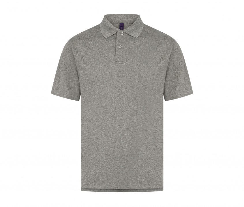 Polo coolplus- H475 polo homme: minimum 5 pièces Henbury Heather Gris S 