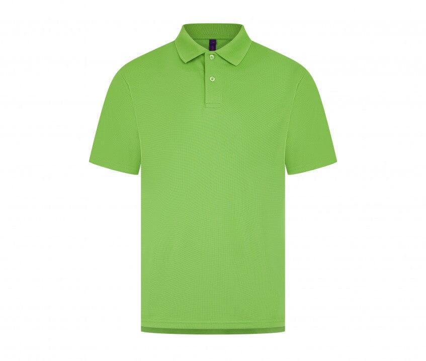 Polo coolplus- H475 polo homme: minimum 5 pièces Henbury Lime S 