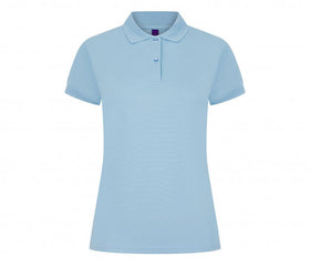 Polo personnalisé coolplus- H476 polo femme: minimum 5 pièces Henbury Light blue S 