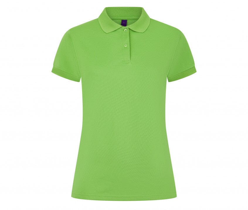 Polo personnalisé coolplus- H476 polo femme: minimum 5 pièces Henbury Lime vert S 